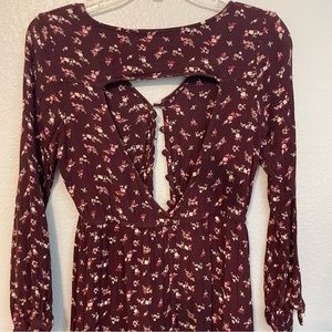 BACKLESS MAXI SUMMER DRESS